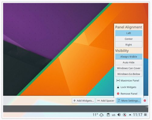 kde desktop