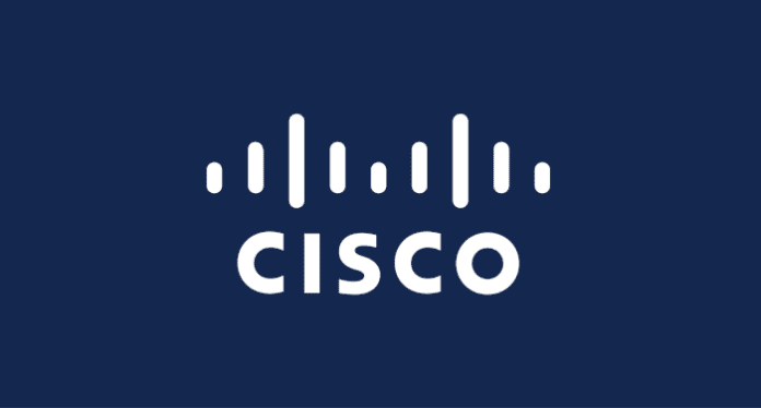 Cisco logo.